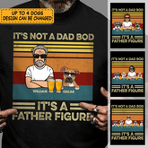 Funny Dog Dad Bod personalized T-Shirt TS-HR161