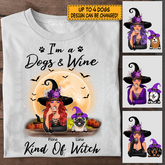 I'm a kind of witch Personalized Dog T-Shirt TS-TU214