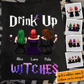 Drink Up Witches Personalized Dog T-Shirt TS-GH207