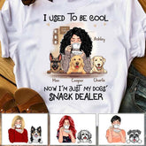 Snack Dealer Dog Mom Personalized T-shirt TS-NB744