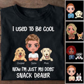 I Used To Be Cool Snack Dealer Dog Dad Personalized T-shirt TS-NB1204
