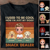 Snack Dealer Dog Dad Personalized T-shirt TS-NB1214