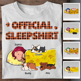 Fall Halloween Official Sleepshirt Personalized T-shirt TS-NB1746