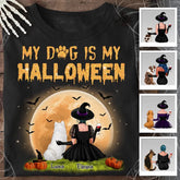My Dogs Are My Halloween Personalized T-shirt TS-NB1918
