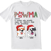 Pawma Christmas Shirt, Dog Lover Shirt - Personalized Shirt