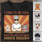 Snack Dealer Dog Dad Personalized T-shirt TS-NB2523