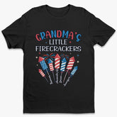Little Firecracker Vibes - Family Personalized Custom Unisex T-shirt, Premium T-shirt, Hoodie - 4th Of July, Gift For Mom, Grandma
