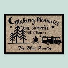 Making Memories One Campsite At A Time Camping Doormat K228 888243