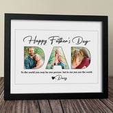 Upload Photo Happy Father's Day, Family Picture Poster TA29 889061