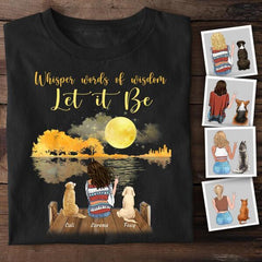 Whisper Words Of Wisdom Personalized Dog T-Shirt TS-PT1045