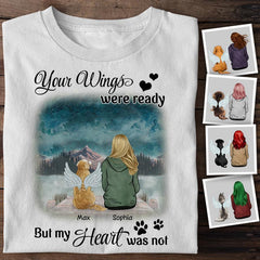Dog Memorial In The Fairy Forest Personalized T-Shirt TS-PT1300