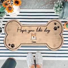 WIPE YOU PAWS - PERSONALIZED CUSTOM SHAPE DOORMAT