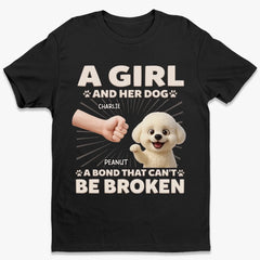 Custom Unisex T-shirt, Premium T-shirt, Hoodie - Personalized Birthday Gifts For Dog Lovers, Dog Dad And Mom - Forever My Favorite Hello