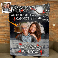 I Am Always With You - Personalized Memory Photo Blanket