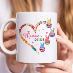 Family - Grandma's Peeps Easter Gifts - Personalized Mug